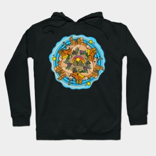 Desert Southwest Themed Mandala Hoodie